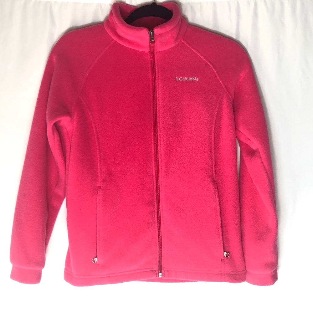 Columbia fleece zip up jacket